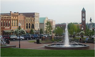 Downtown Spartanburg SC