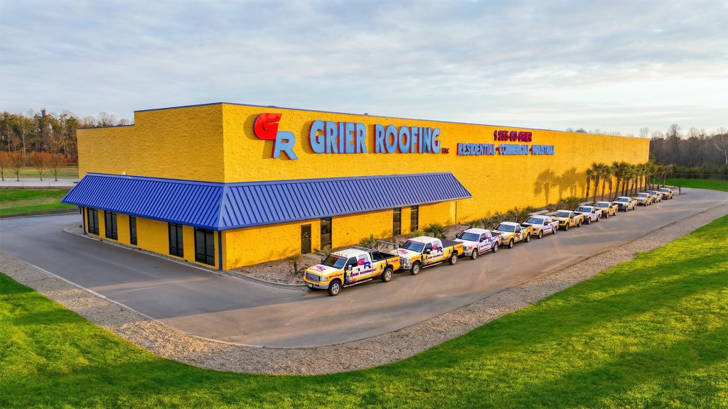 Photo of the Grier Roofing Facility